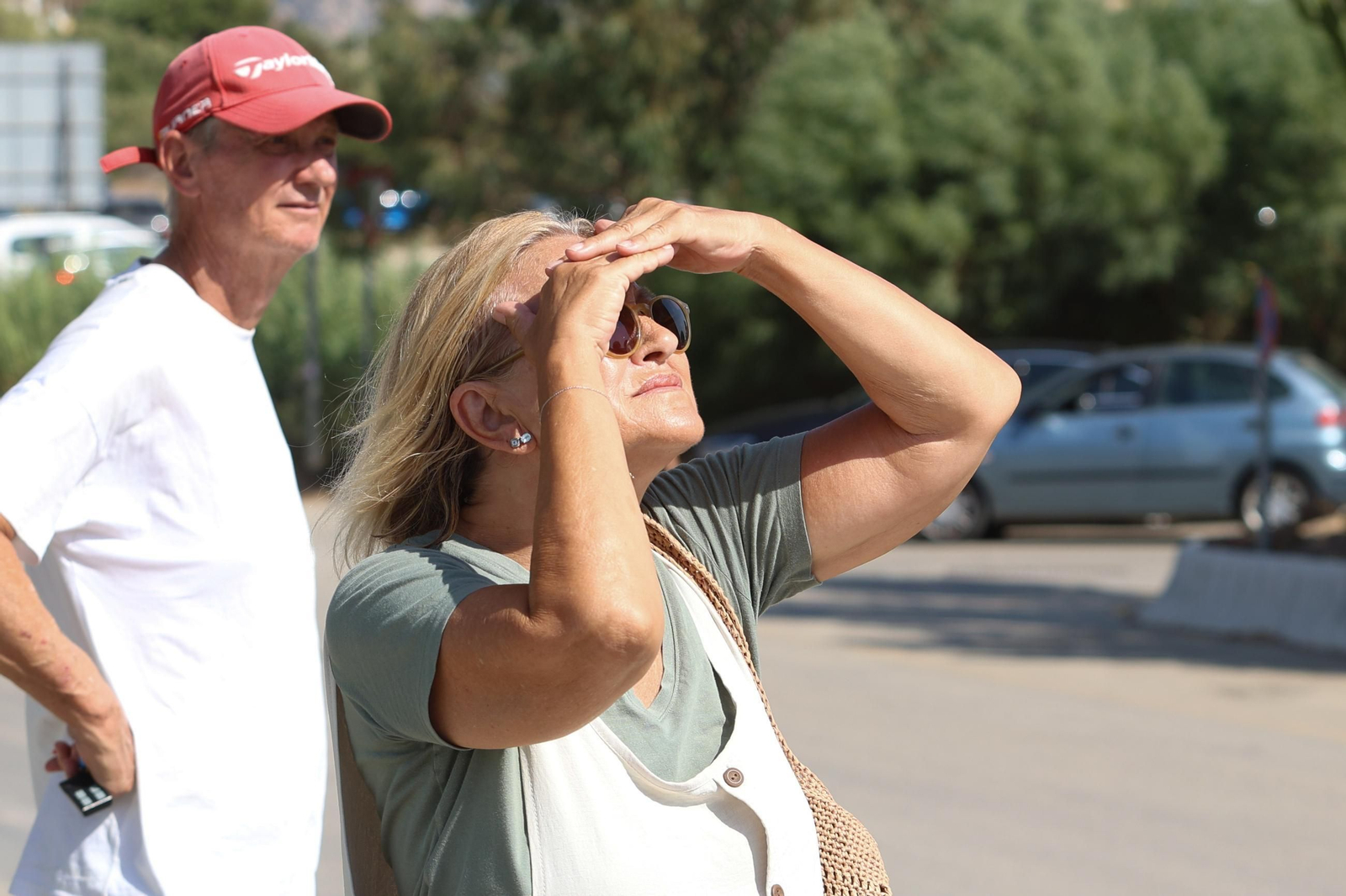 Las fotos de los efectos del incendio forestal en la Sierra de la Plata y Atlanterra, en Tarifa