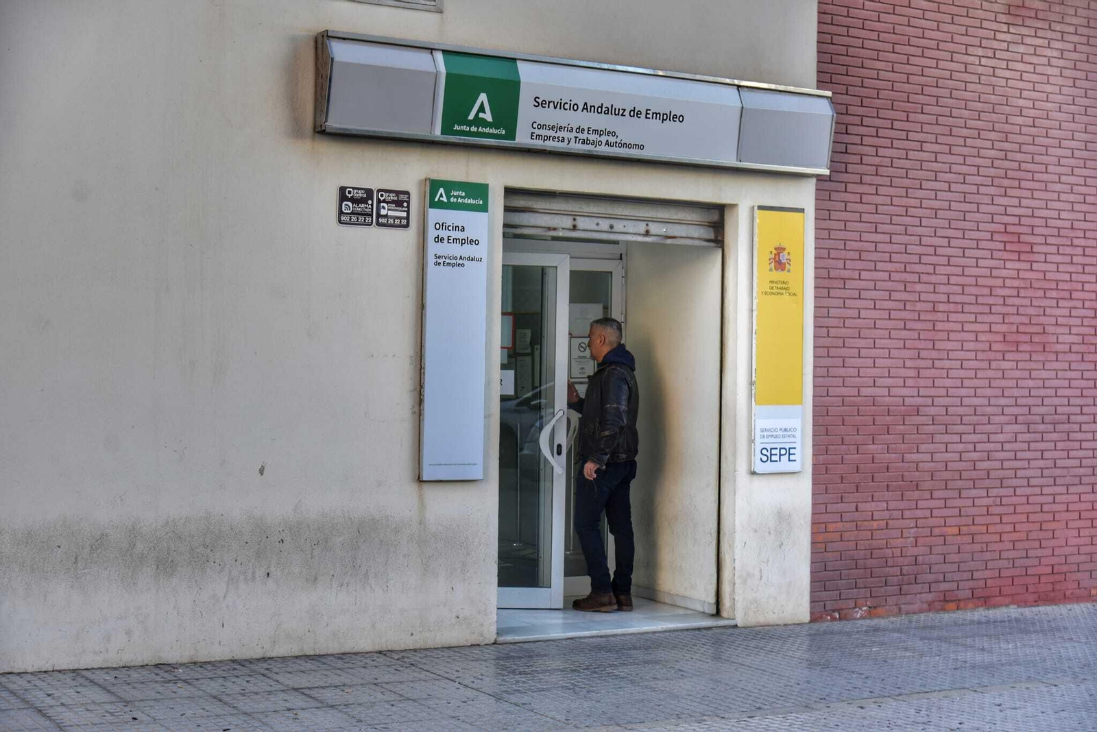 La oficina del SAE en Algeciras.