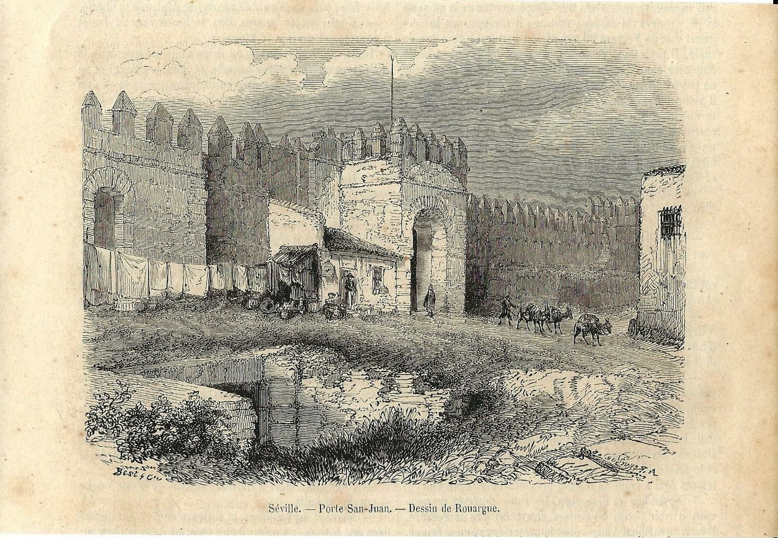 Puerta de San Juan (Fuente: web de la Universidad de Sevilla)