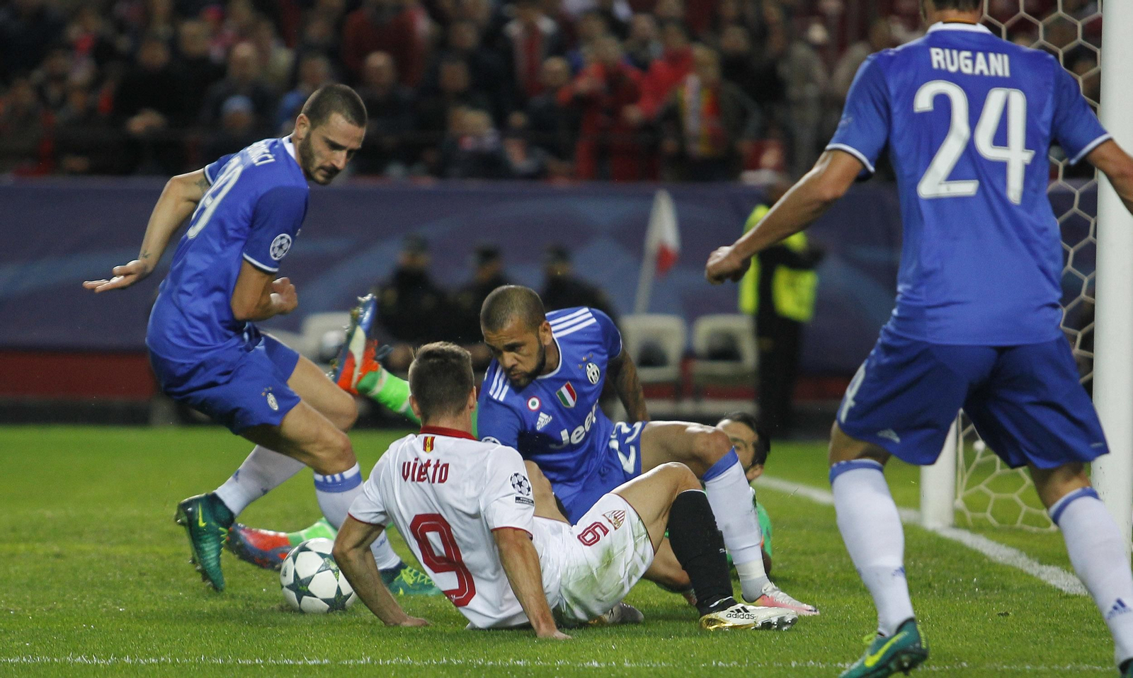 El Sevilla-Juventus de 'Champions'