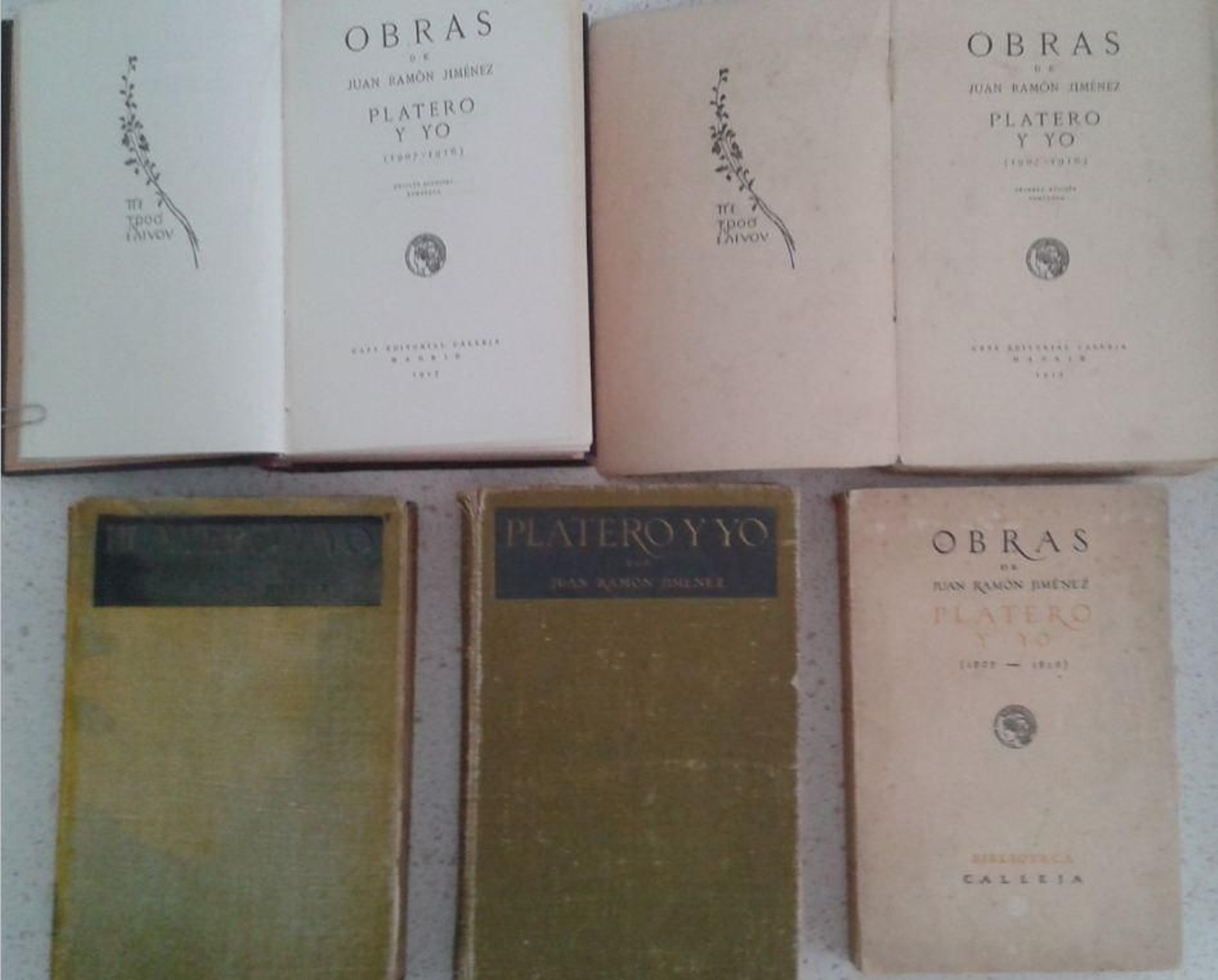 Juan Ramón Jiménez recibe de un grupo de escolares en Puerto Rico una reproducción de Platero en paja y tela. Es la última fotografía del poeta con vida.