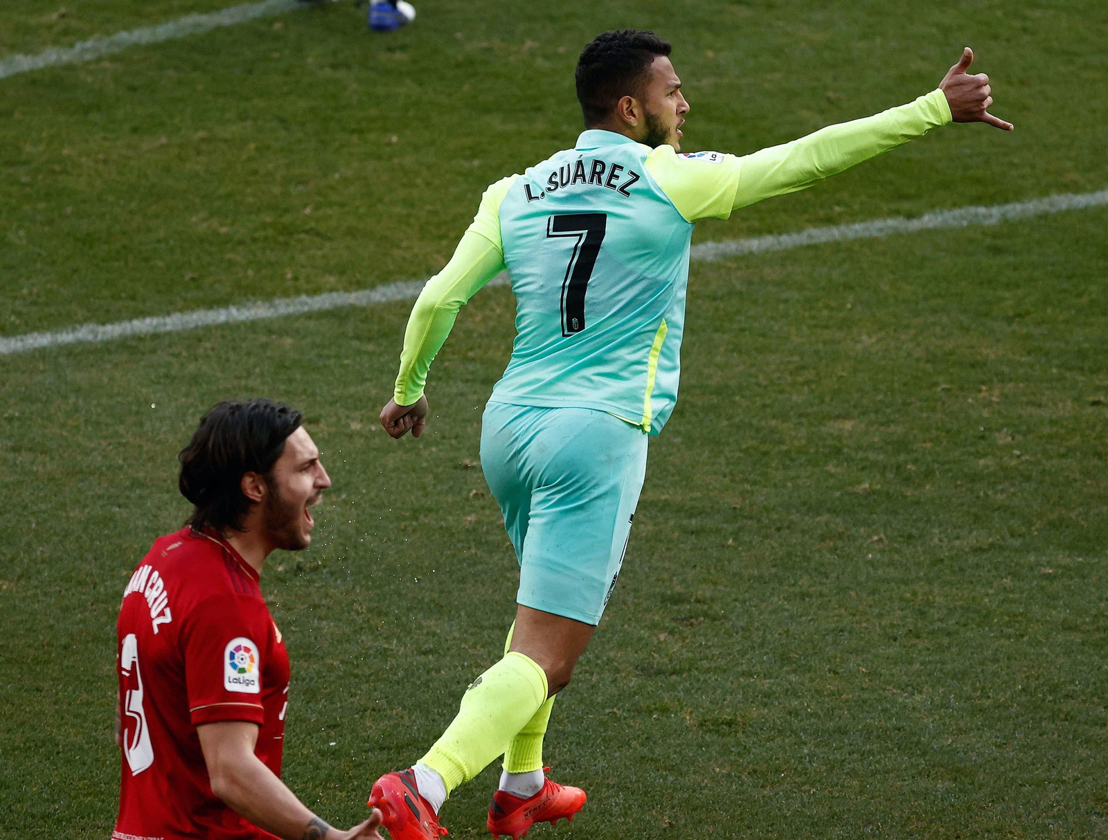 La baja de Luis Suárez, un gran contratiempo para Diego Martínez.