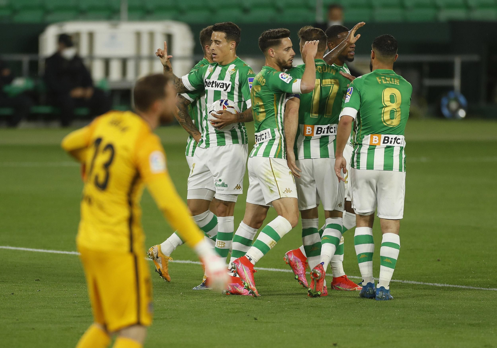 Las imágenes del Betis-Atlético de Madrid