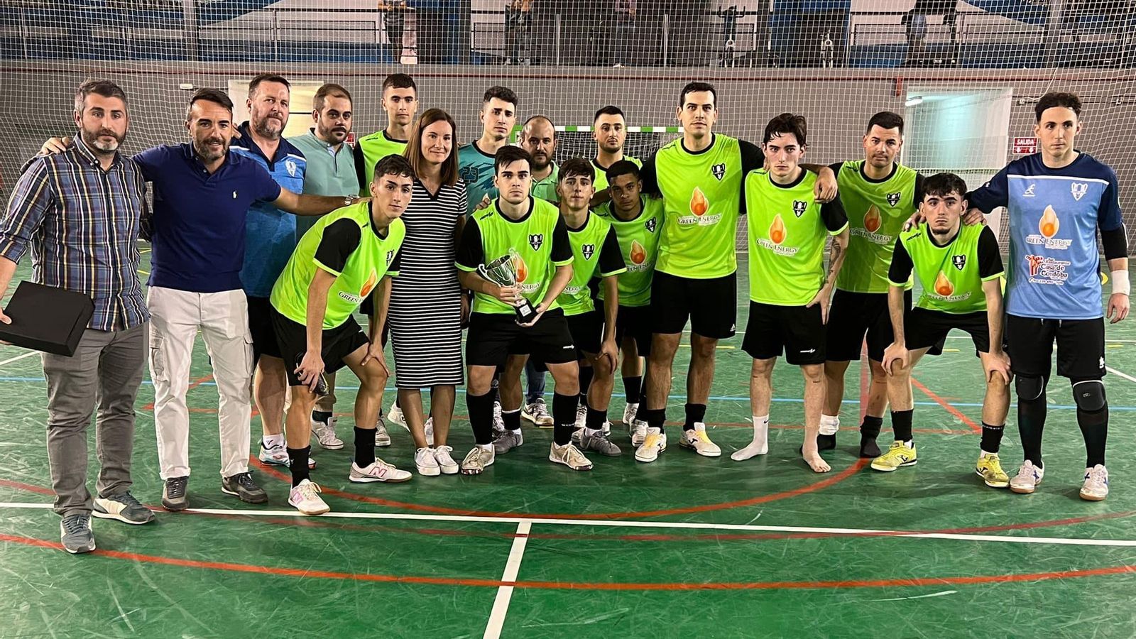 El CD Bailén 2008 FS, subcampeón.