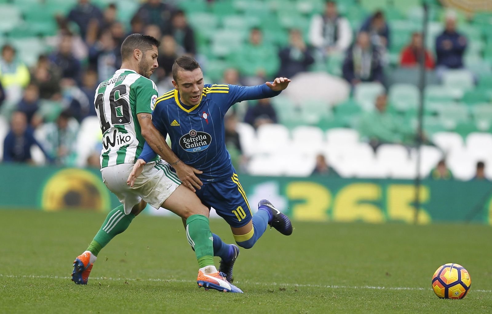 El Real Betis-Celta, en imágenes.