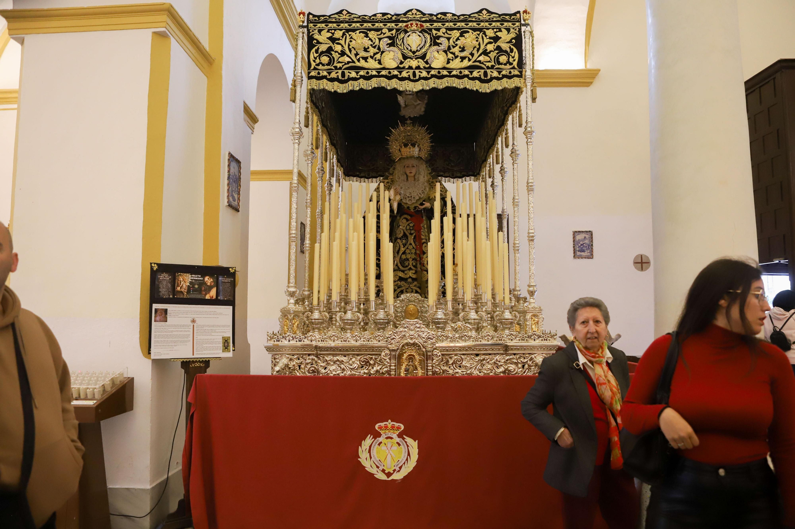 Fotos de los preparativos de la Semana Santa en Algeciras