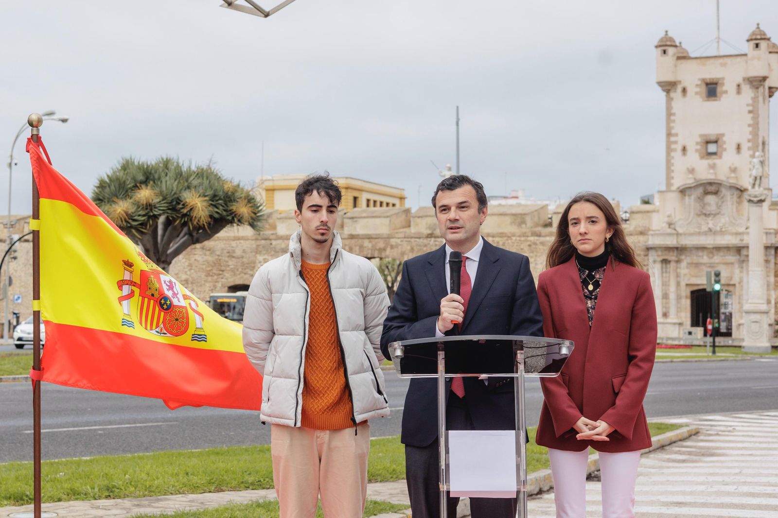 Imágenes del acto del Día de la Constitución en Cádiz