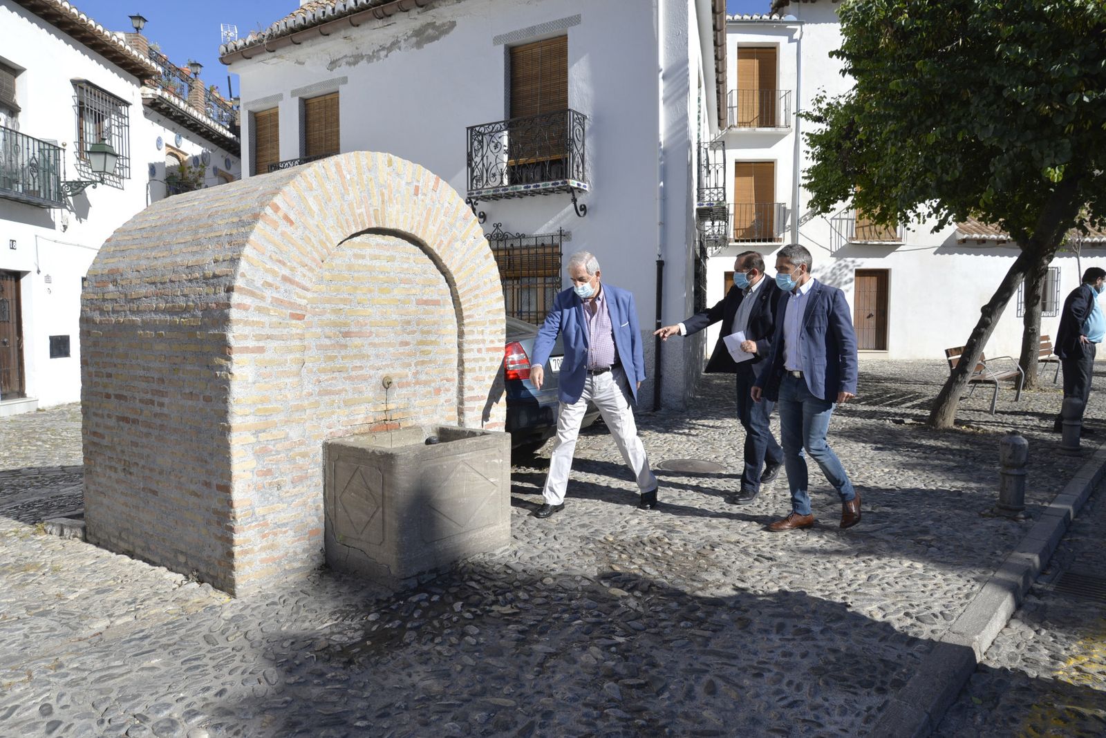 8.000 euros en arreglar aljibes de Granada afectados por el vandalismo