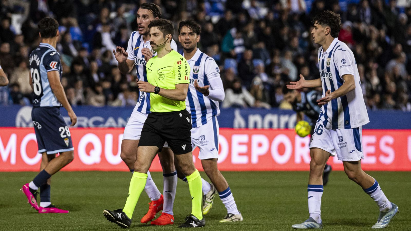 Daniel Palencia Caballero, en un momento del Leganés - Córdoba CF de esta temporada.