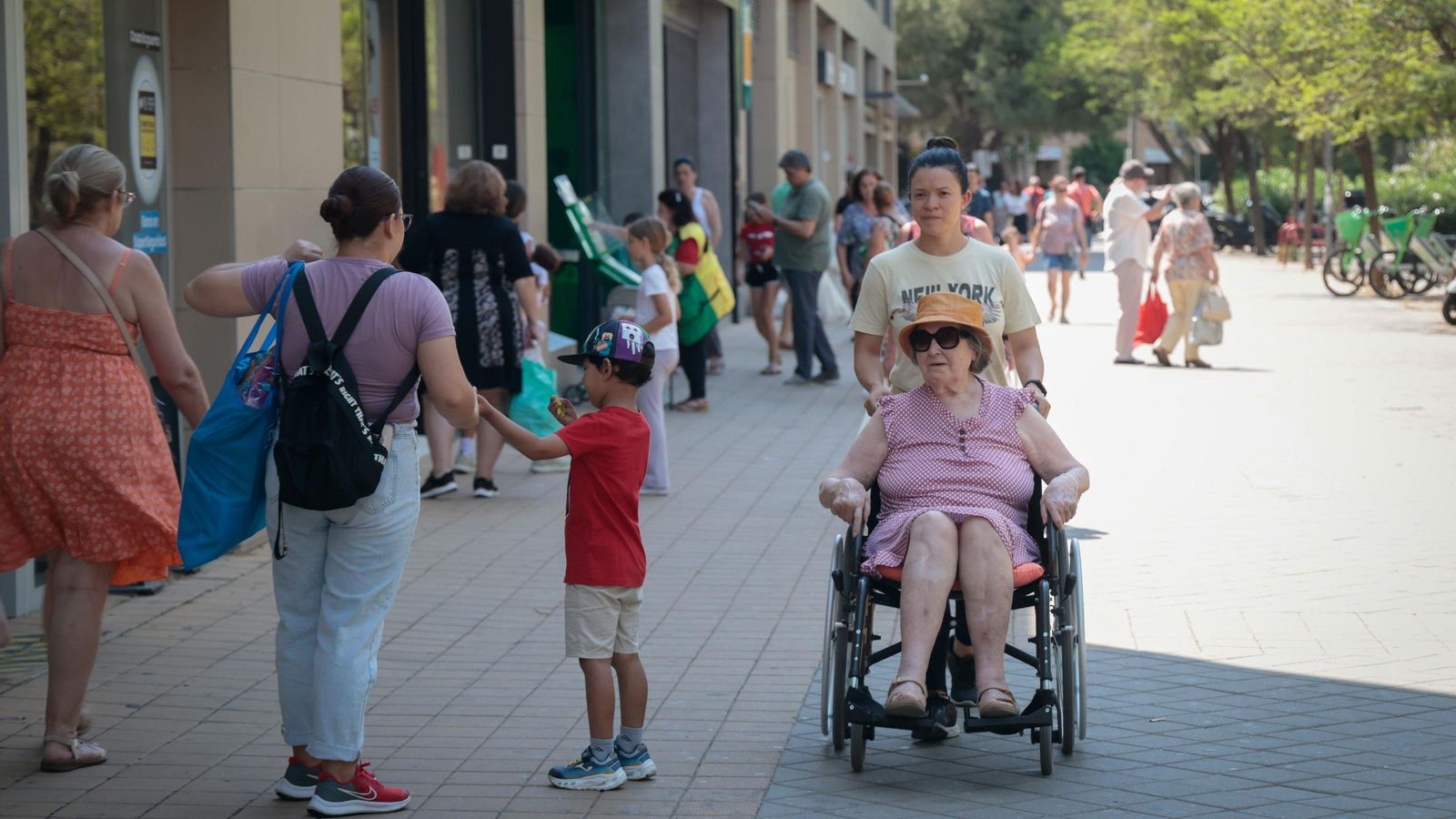 Ambiente en Sevilla Este.
