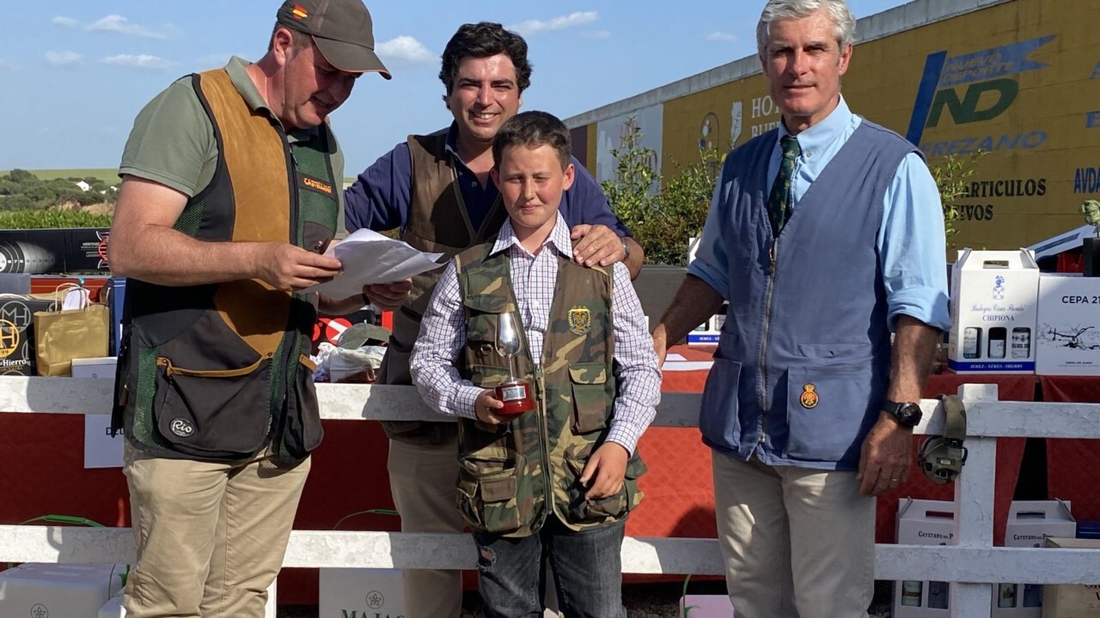 Ángel Vadillo, campeón júnior.