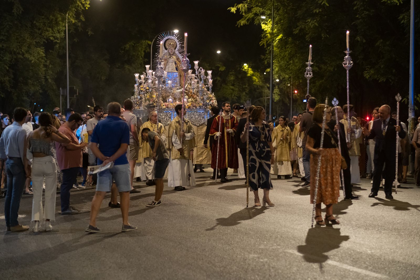 Las imágenes de la procesión de la Virgen del Juncal