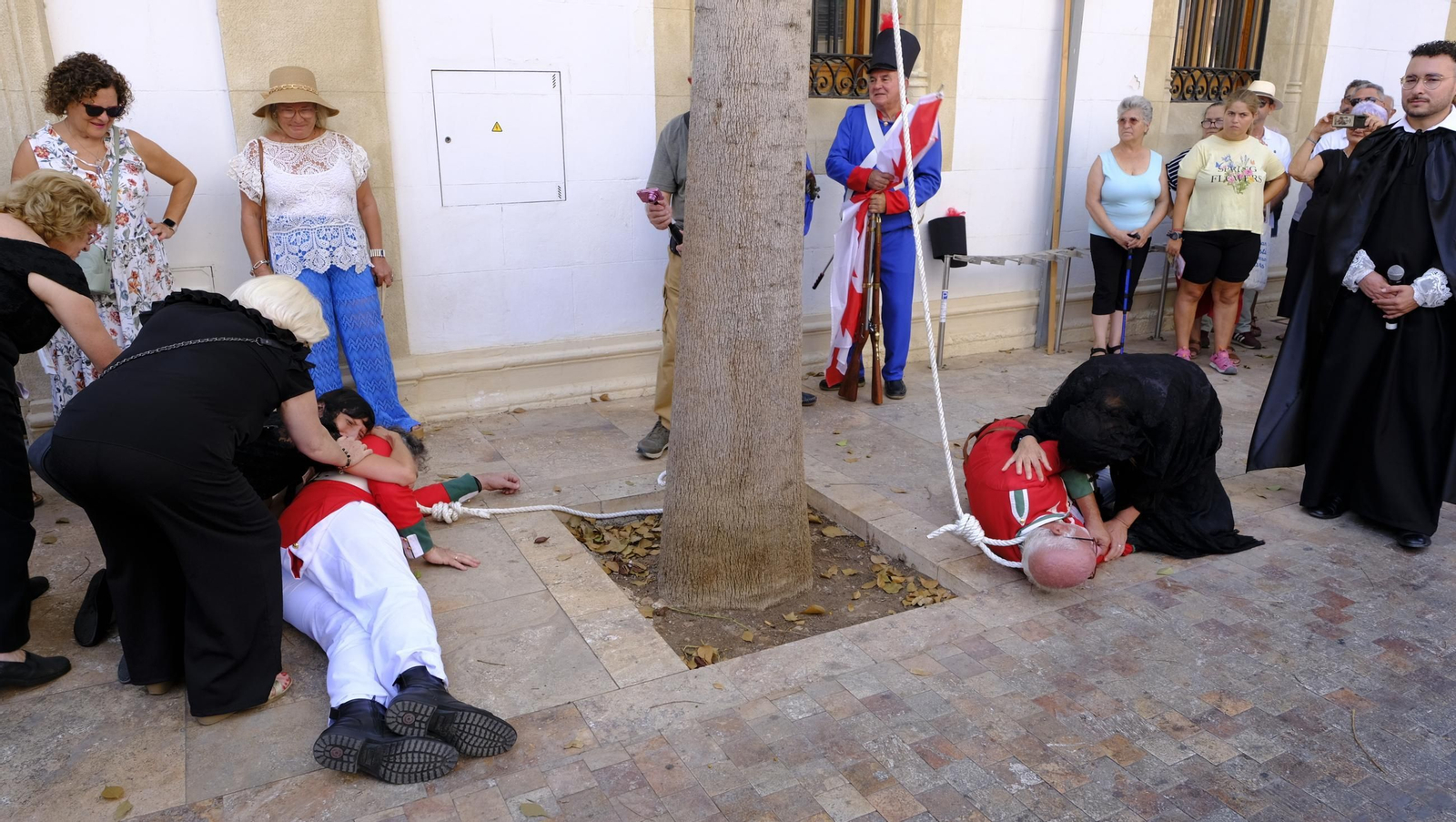 Recreación histórica de Los Coloraos, en imágenes