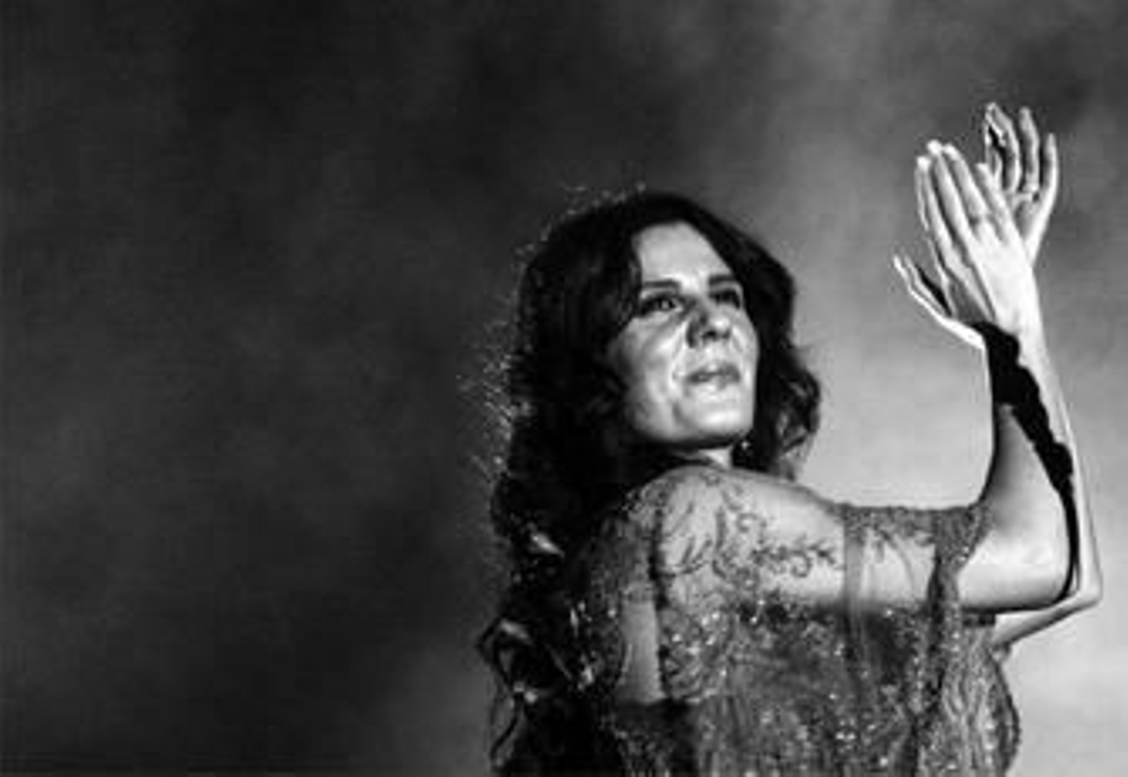 Diana Navarro, durante una de sus actuaciones.