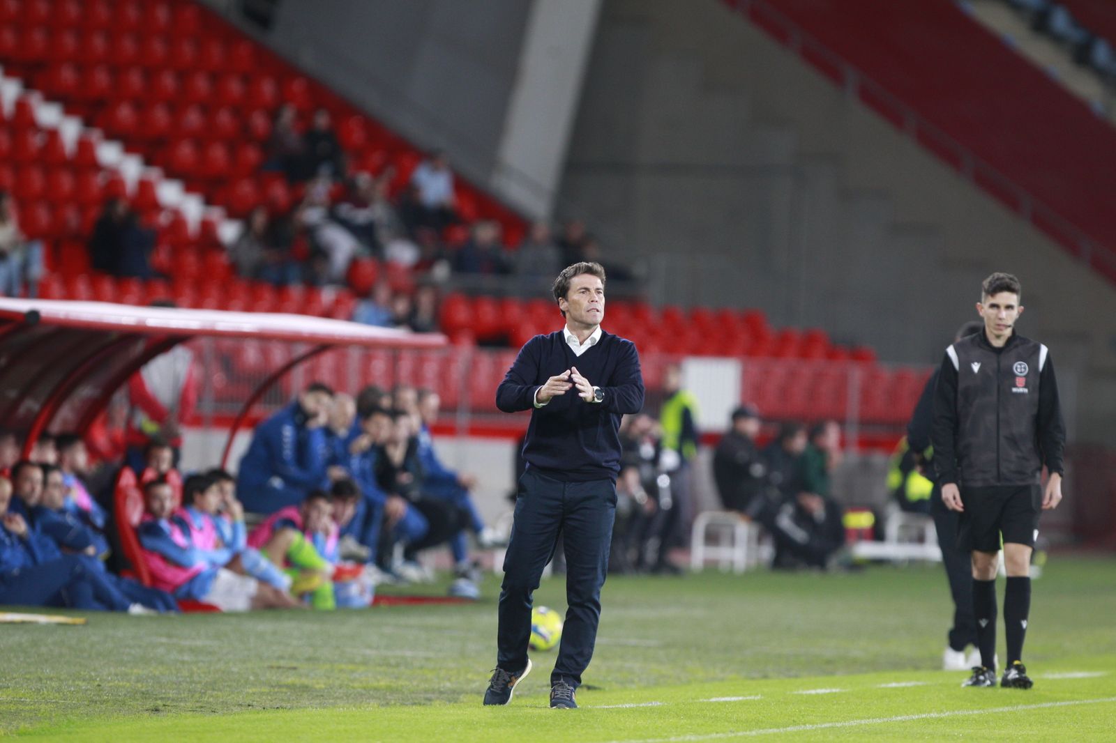 Imágenes del partido de fútbol amistoso U.D. Almería-Lazio