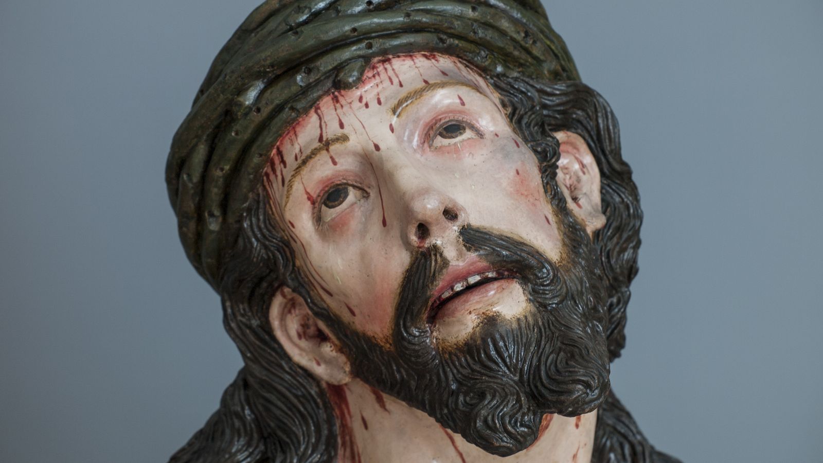 Primer plano del ecce homo.