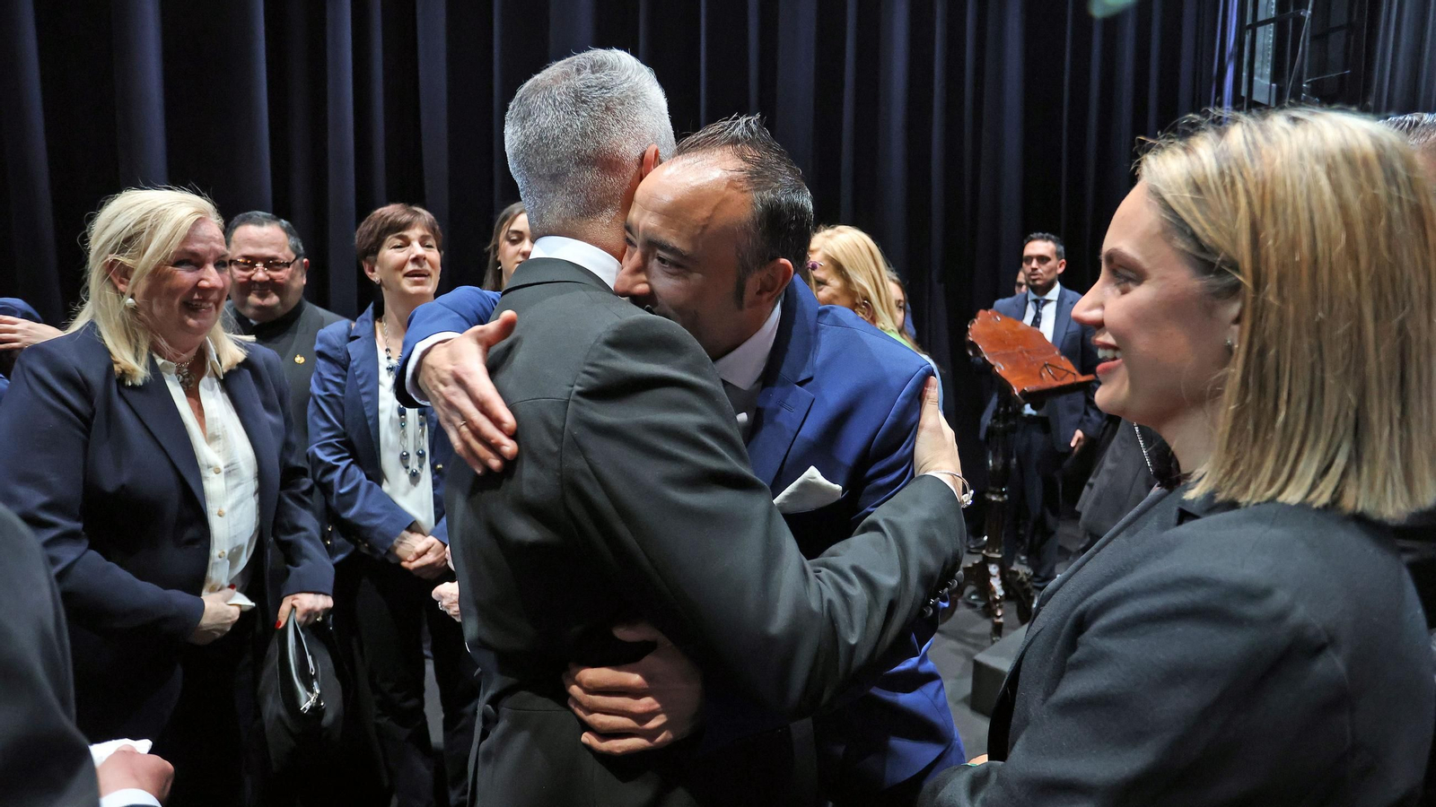 Imágenes de David Puerto en su pregón de Semana Santa 2025 en Jerez