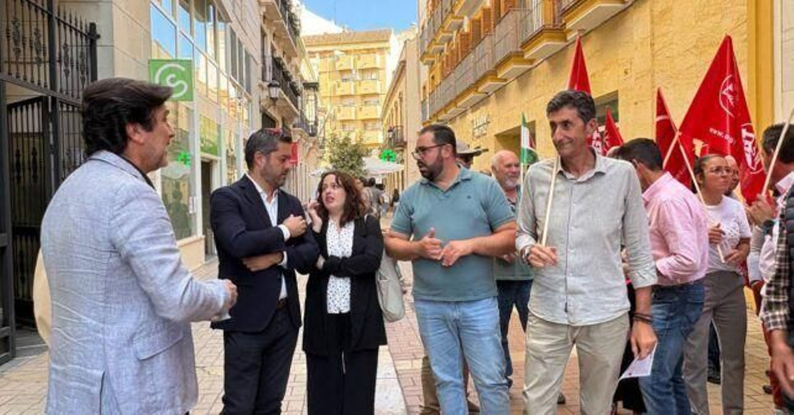 Francisco Baluffo, durante una concentración.