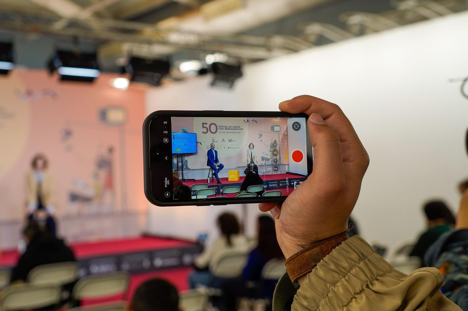 Imágenes de Paz Vega, ganadora del Premio Luz de la 50 edición del Festival de Cine Iberoamericano