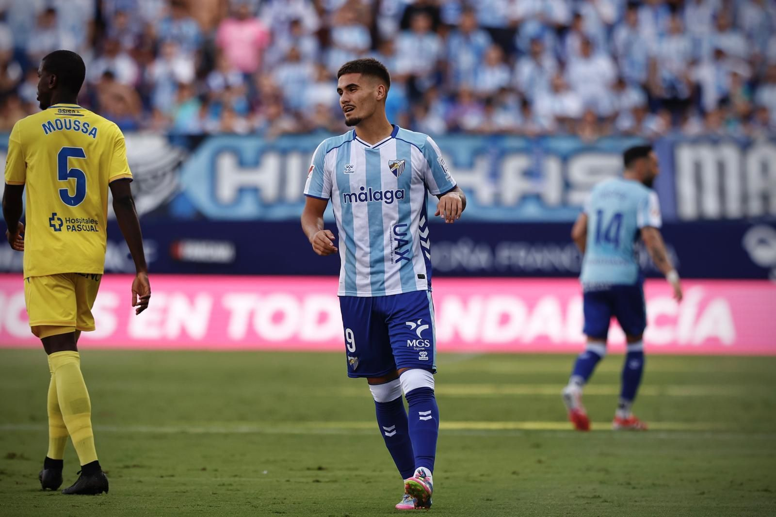 El Málaga CF-Cádiz CF, en fotos