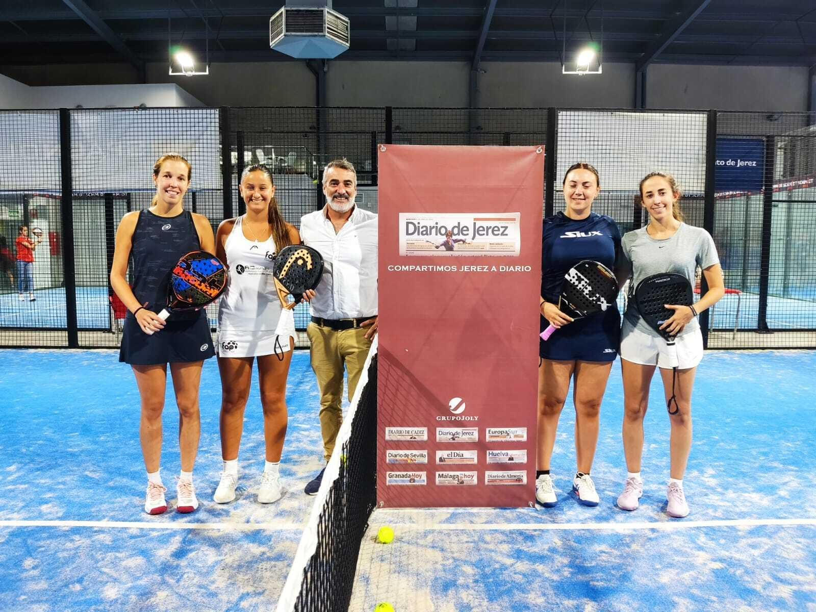 Así fue la entrega de trofeos a los ganadores de la VIII Diario de Jerez Padel Cup