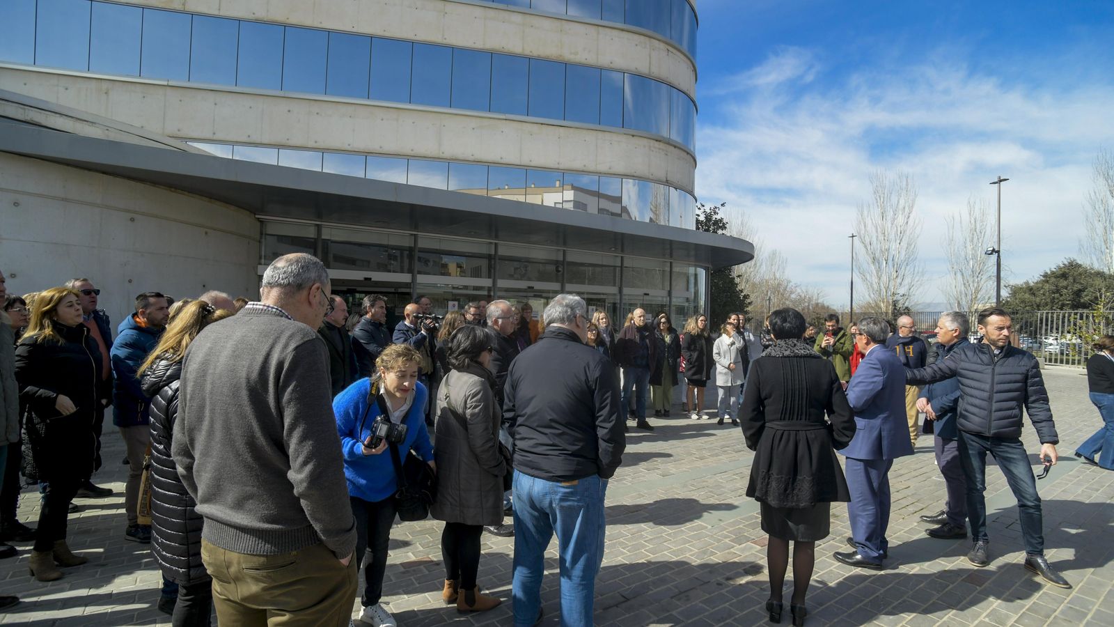 Diputación se silencia cinco minutos en solidaridad con Ucrania