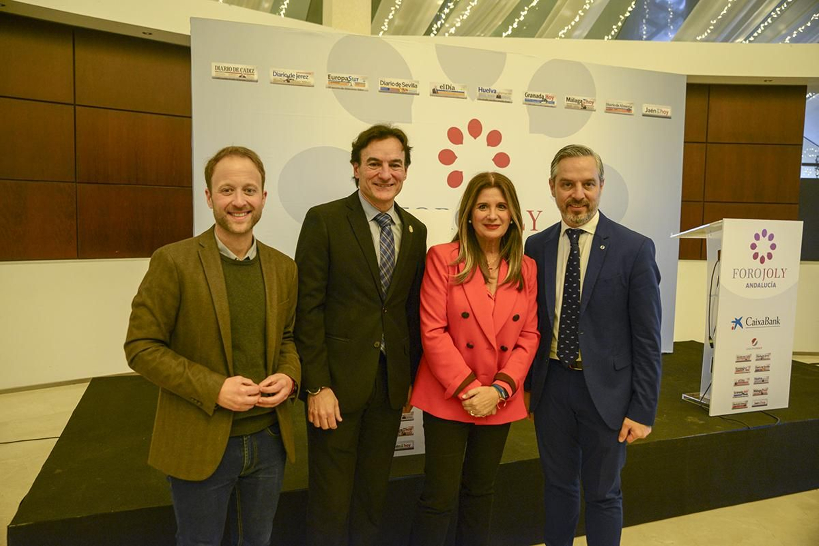 En imágenes: así ha sido el desayuno informativo de Jaén Hoy con el alcalde, Agustín González