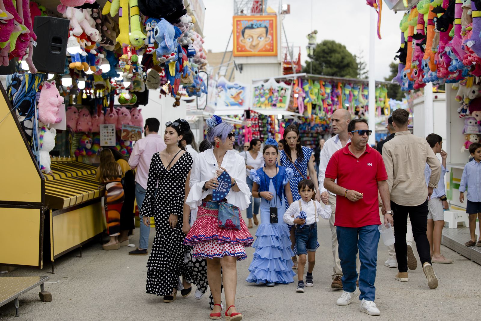 Primer día de la feria del Puerto de Santa María en imágenes