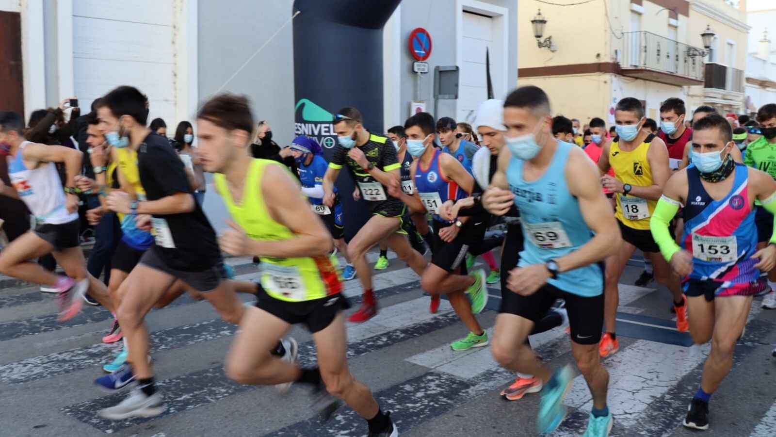 Carrera navideña San Silvestre de la hermandad de la Pastora.