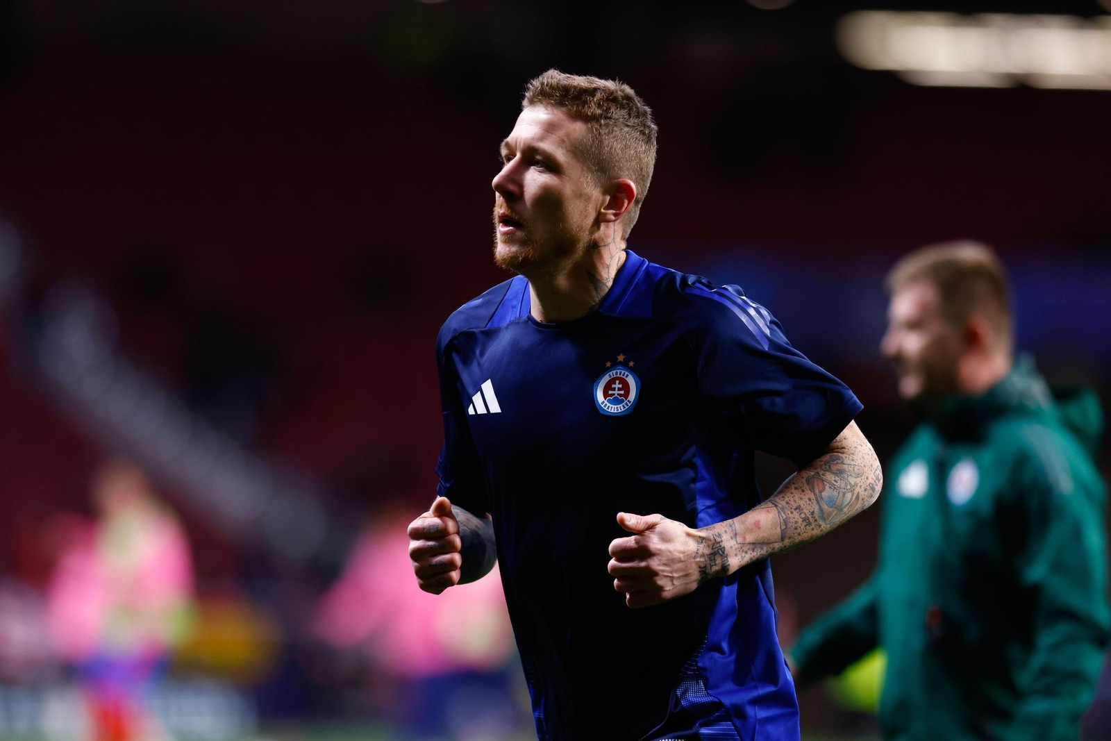 Las fotos del Atlético de Madrid - Slovan de Bratislava