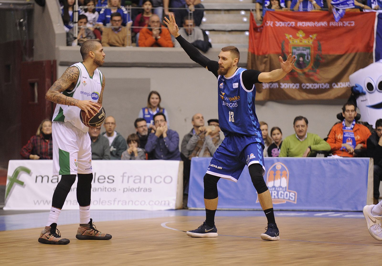 Las imágenes del San Pablo Burgos-Betis Energía Plus