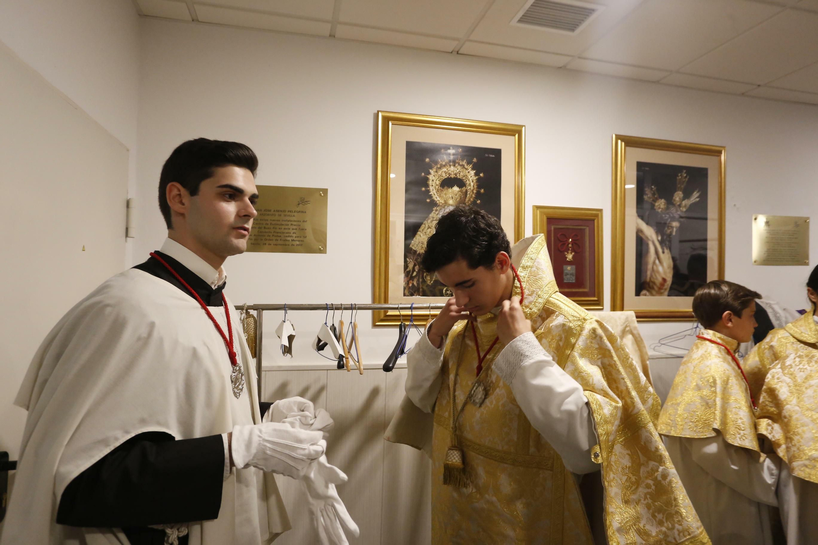 Las imágenes de la Hermandad del Buen Fin