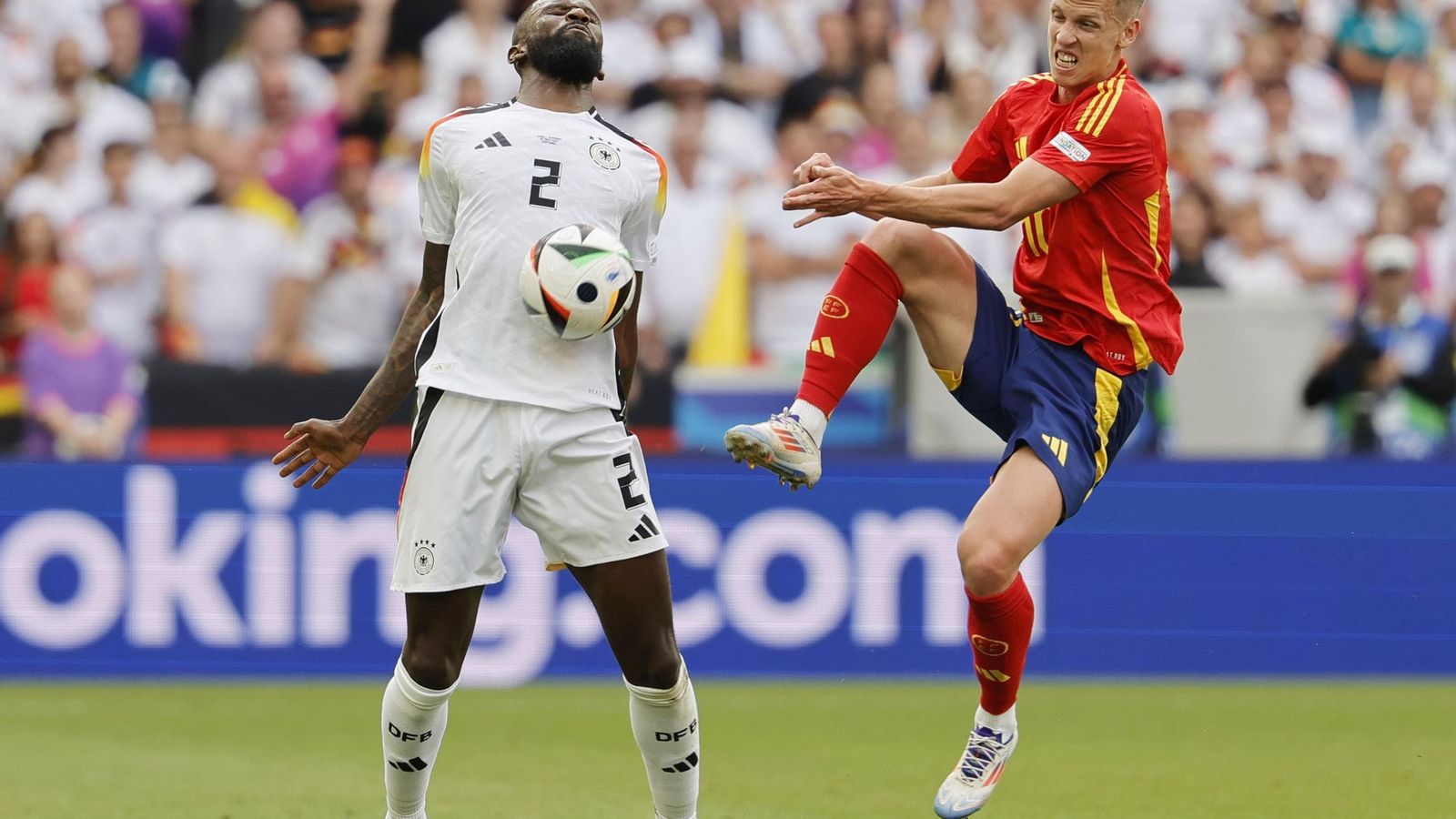 Las mejores fotos del España - Alemania