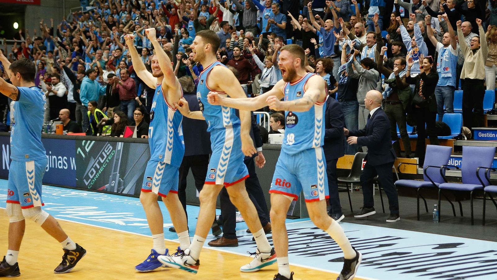 El Breogán Lugo-Unicaja Málaga, en fotos