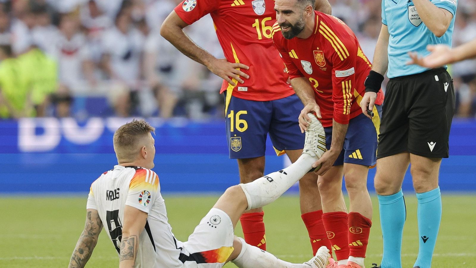 Las mejores fotos del España - Alemania