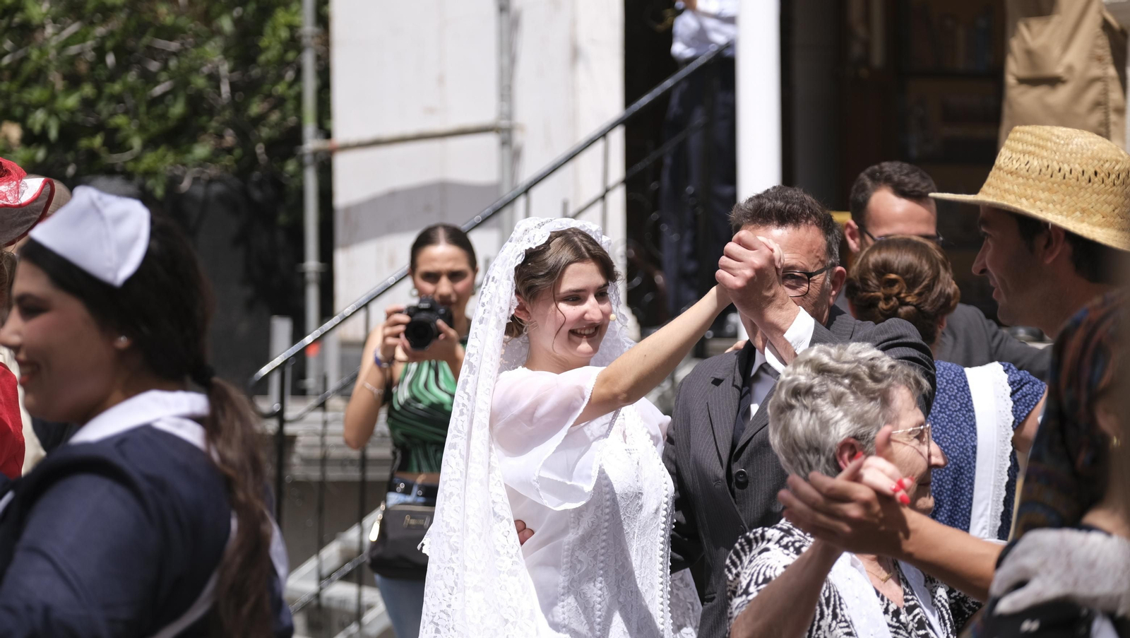 Imágenes de la recreación histórica Canteros y Caciques, en Macael