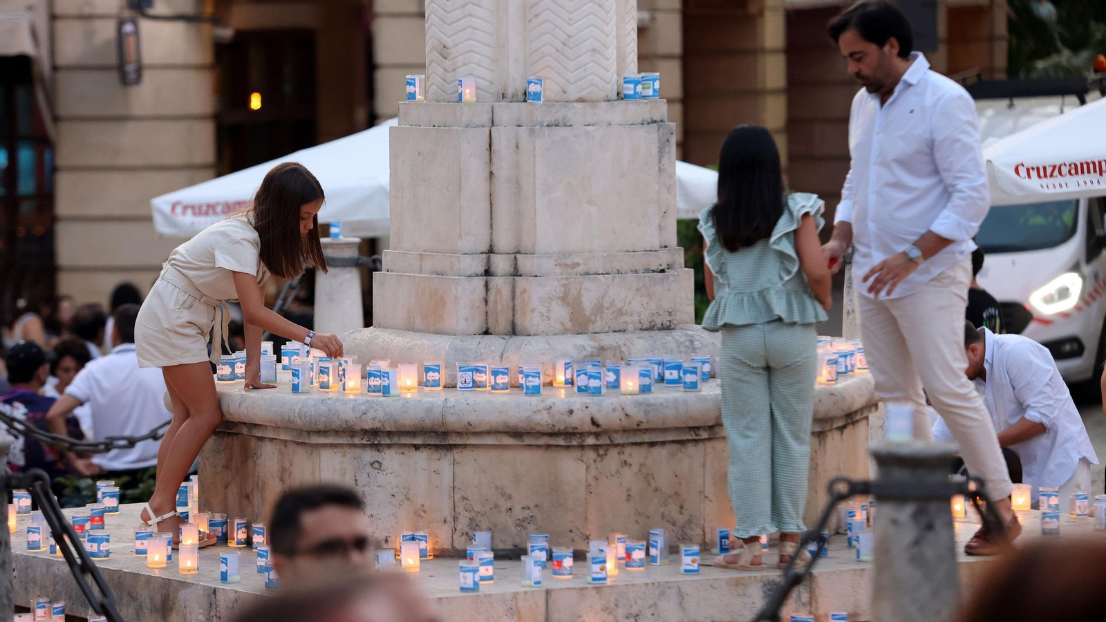 Imágenes de la Noche de las Candelas en Jerez