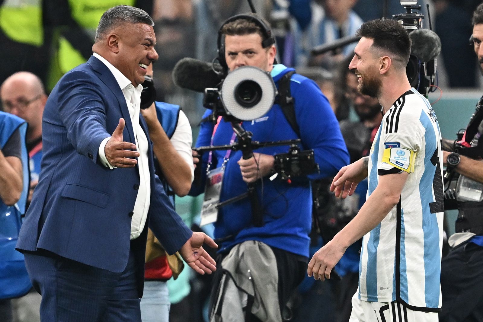 Las fotos de Messi contra Croacia