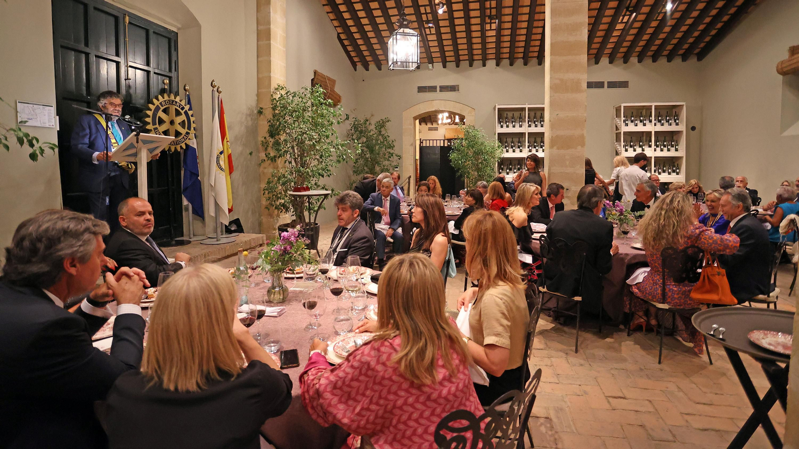 Imágenes de los premios Rotary Club de Jerez