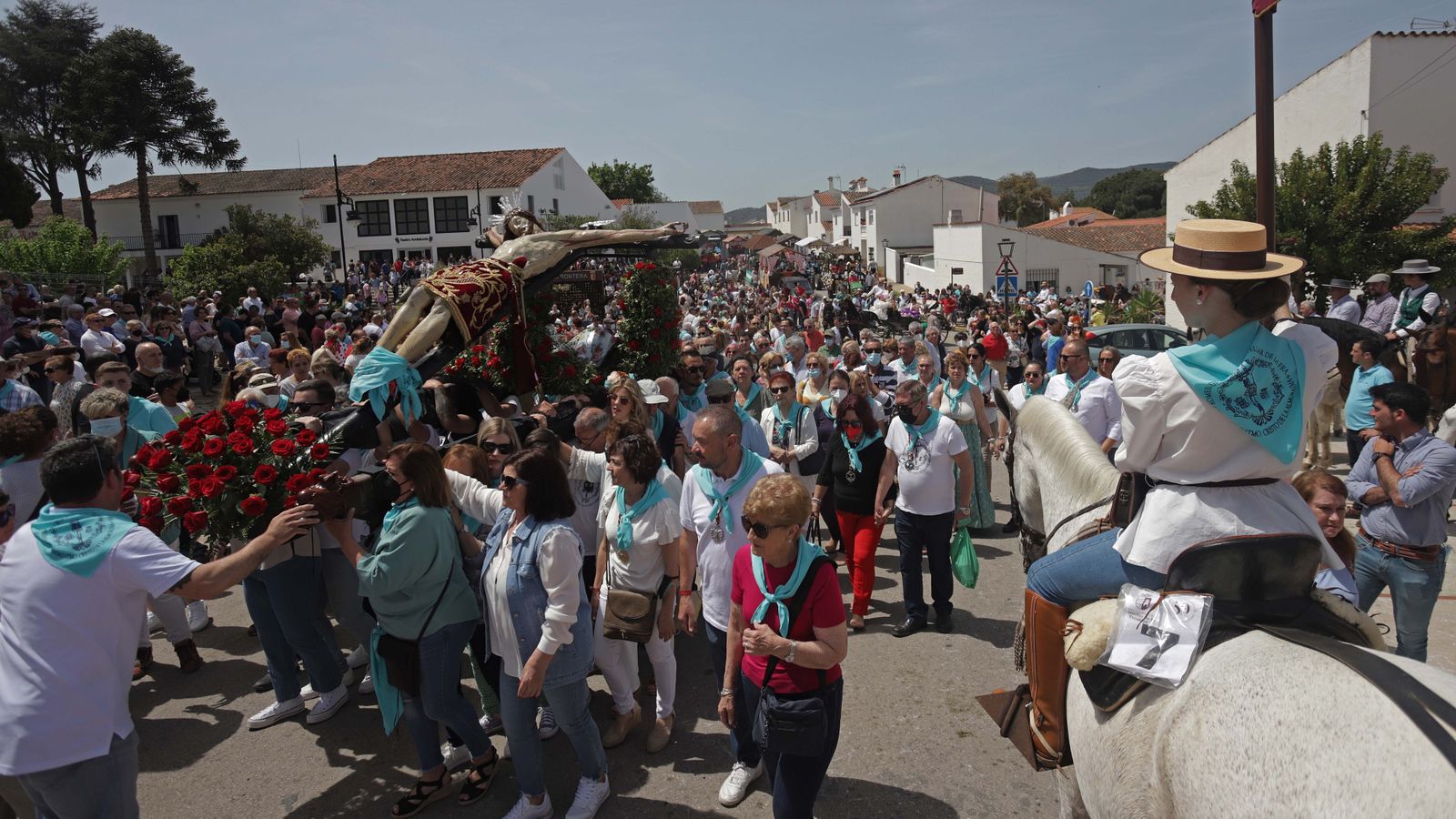 Fotos de la romería del Cristo de la Almoraima en Castellar