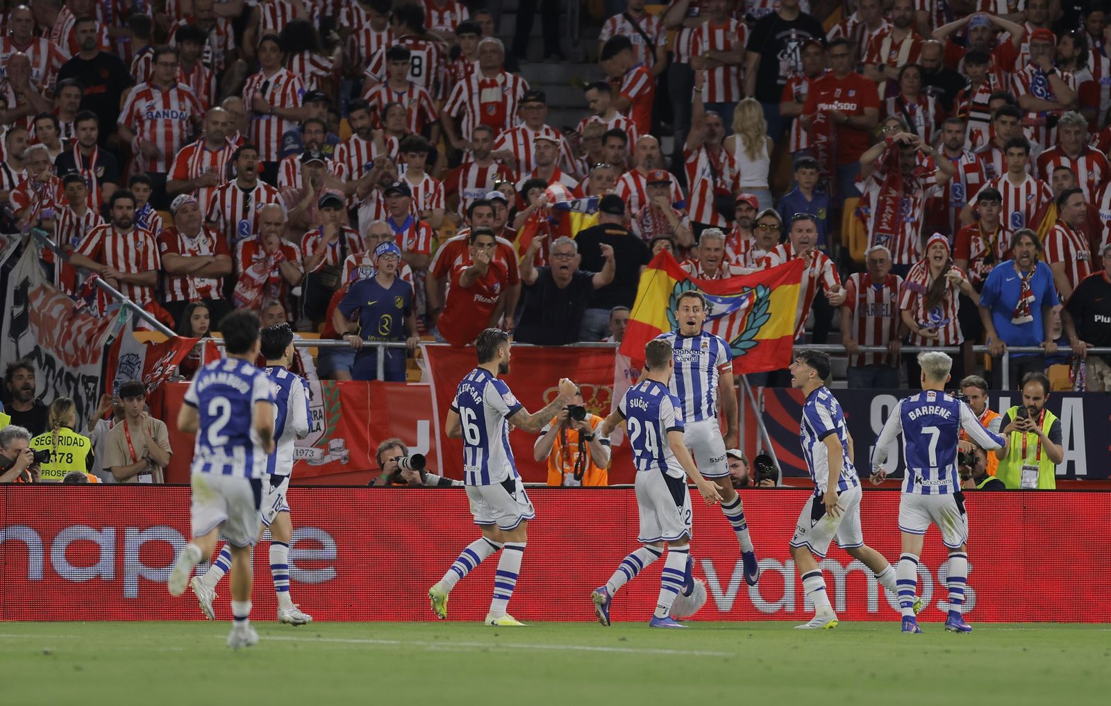 Las fotos de la final de la Copa del Rey Atlético de Madrid - Real Sociedad