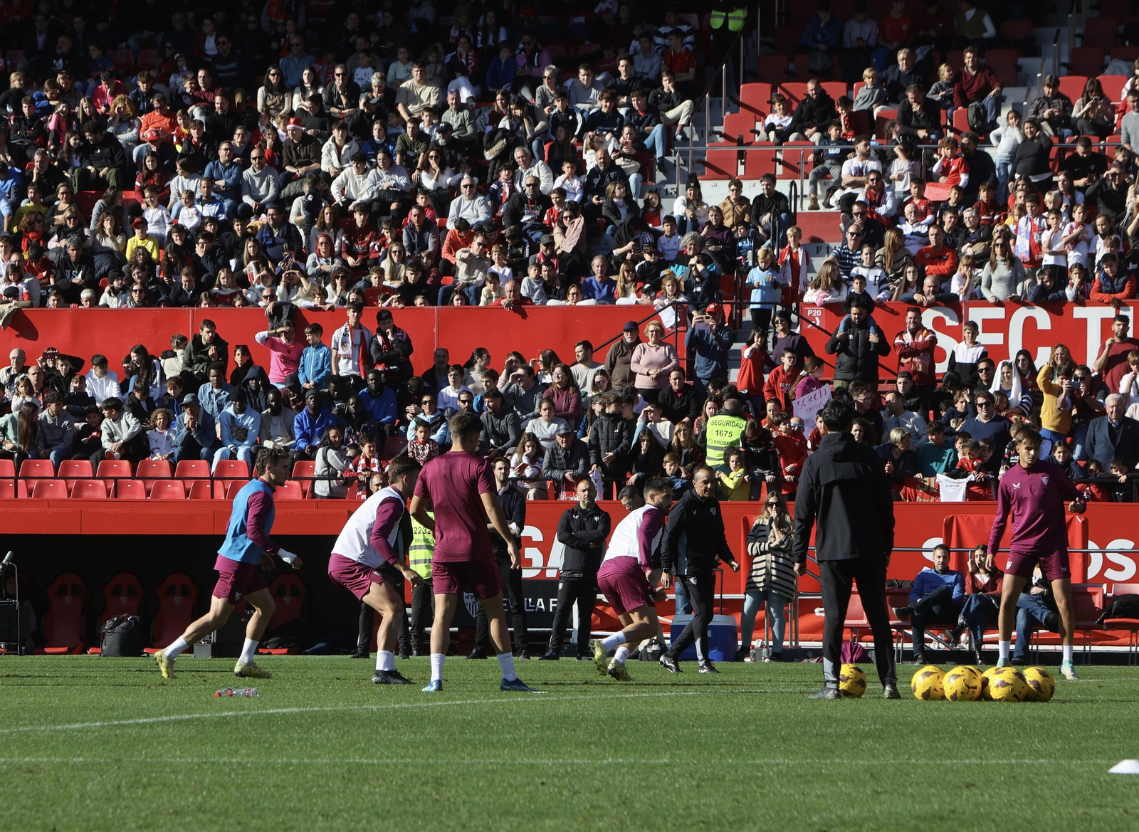 Entrenamiento Sevilla
