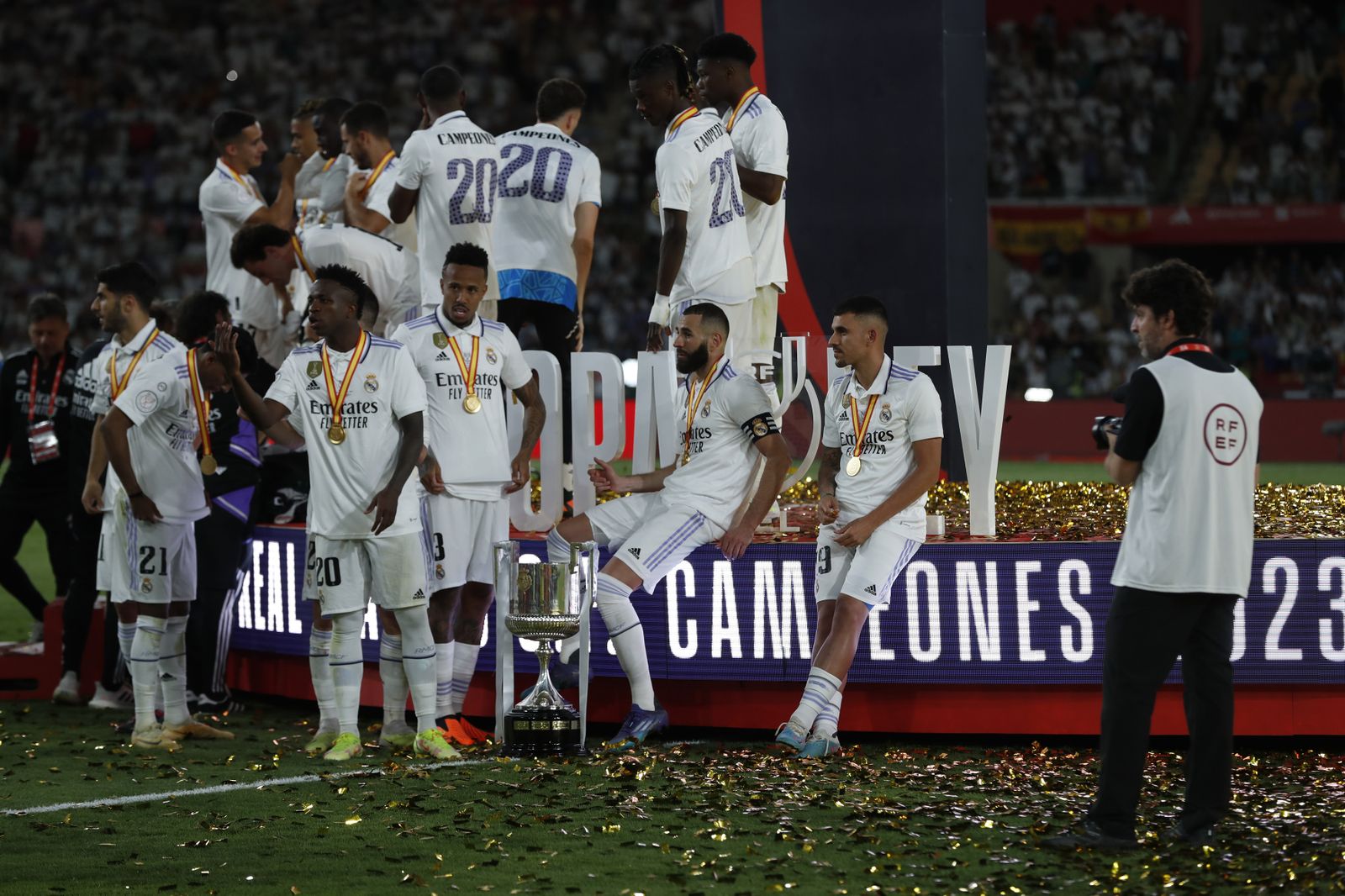 Las imágenes de la final de la Copa del Rey en Sevilla entre el Real ...