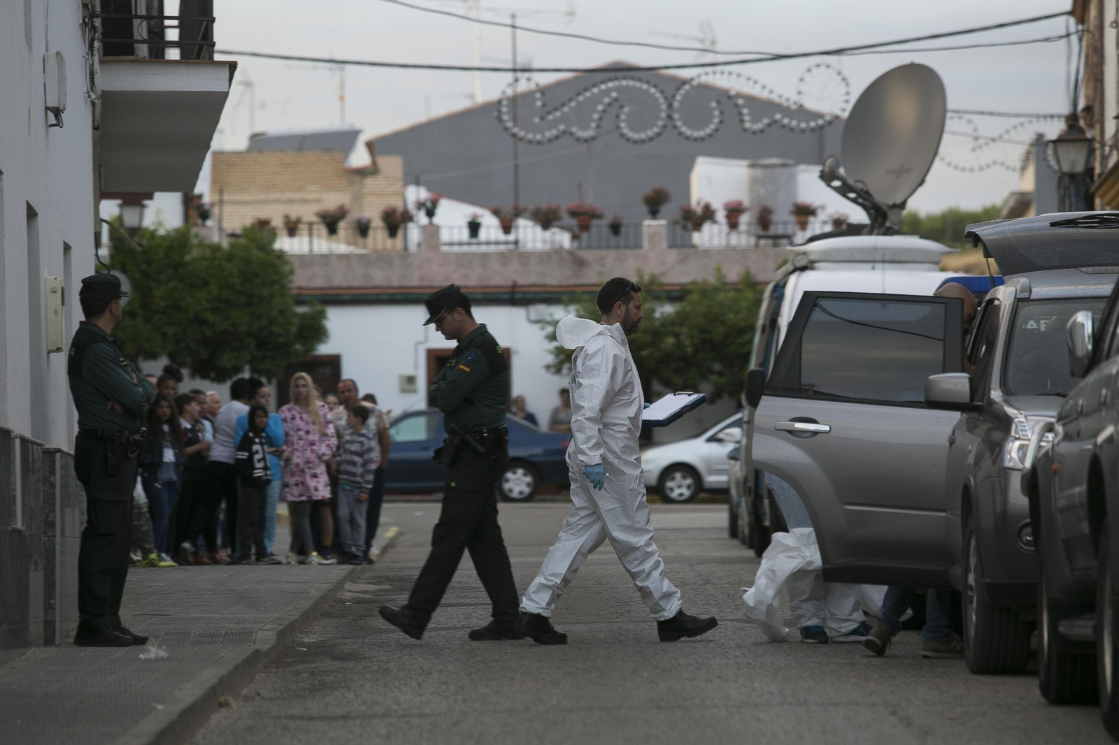 El crimen machista de Alcolea, en imágenes