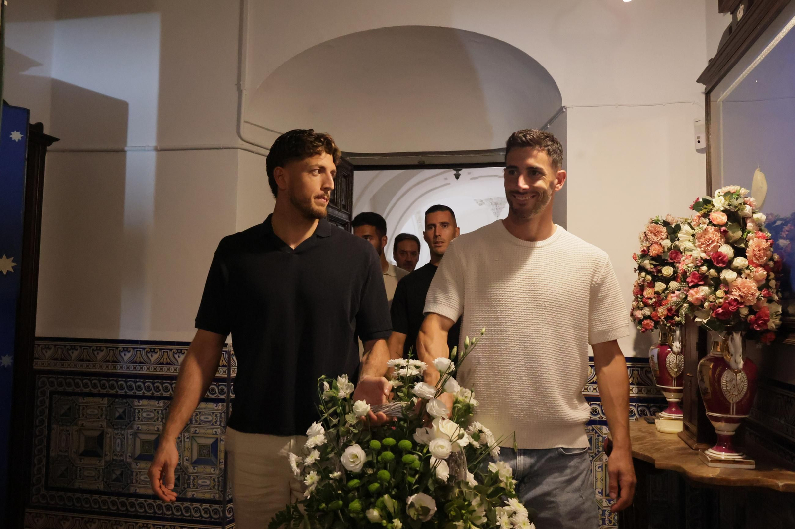 Las fotos de la visita del Córdoba CF al Santuario de la Virgen de La Fuensanta