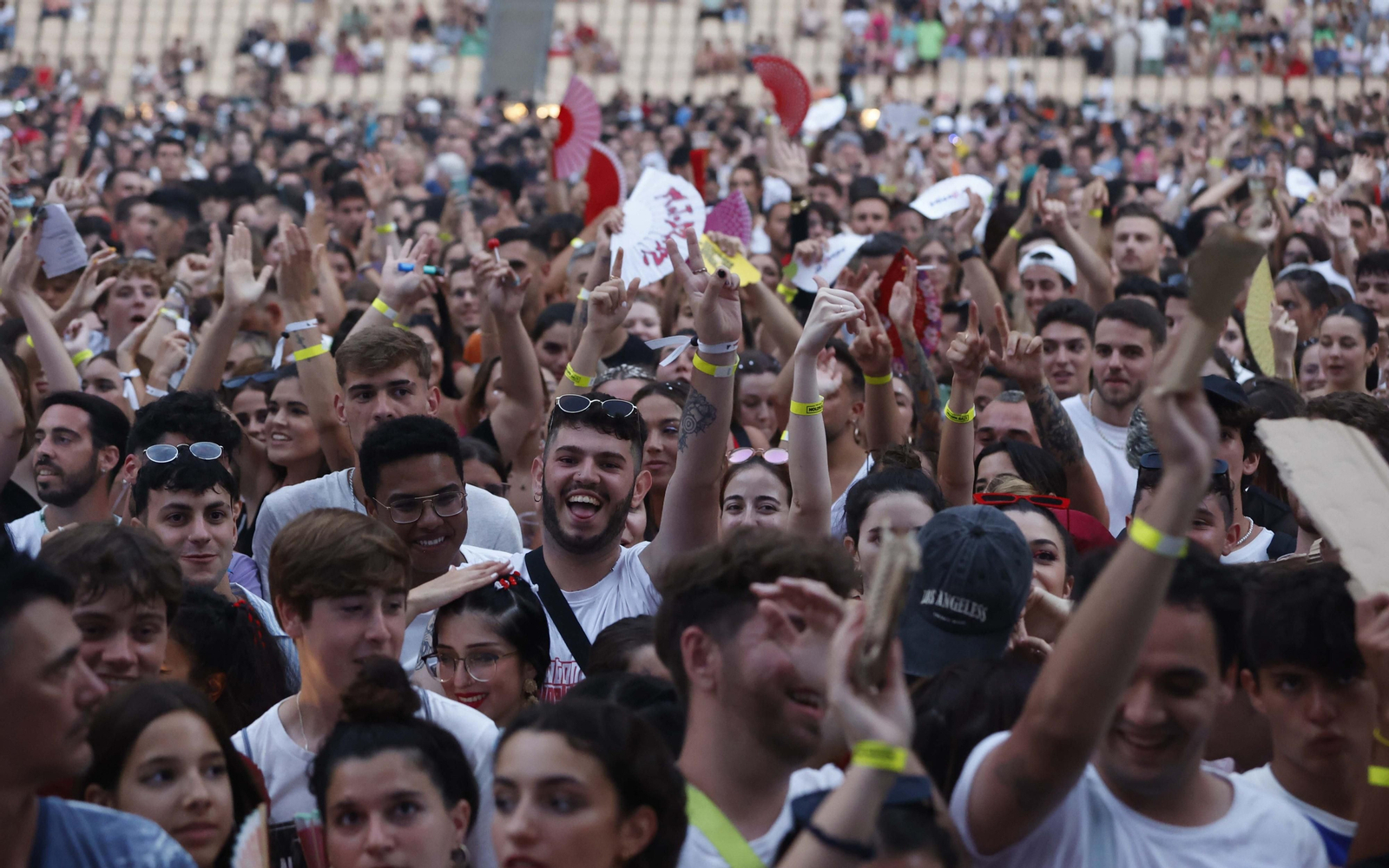 Las Imágenes del concierto de Rosalía
