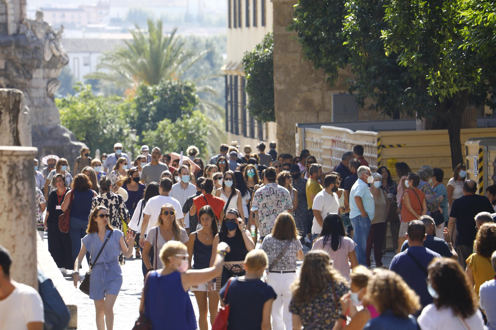 El regreso de los turistas a Córdoba, en imágenes