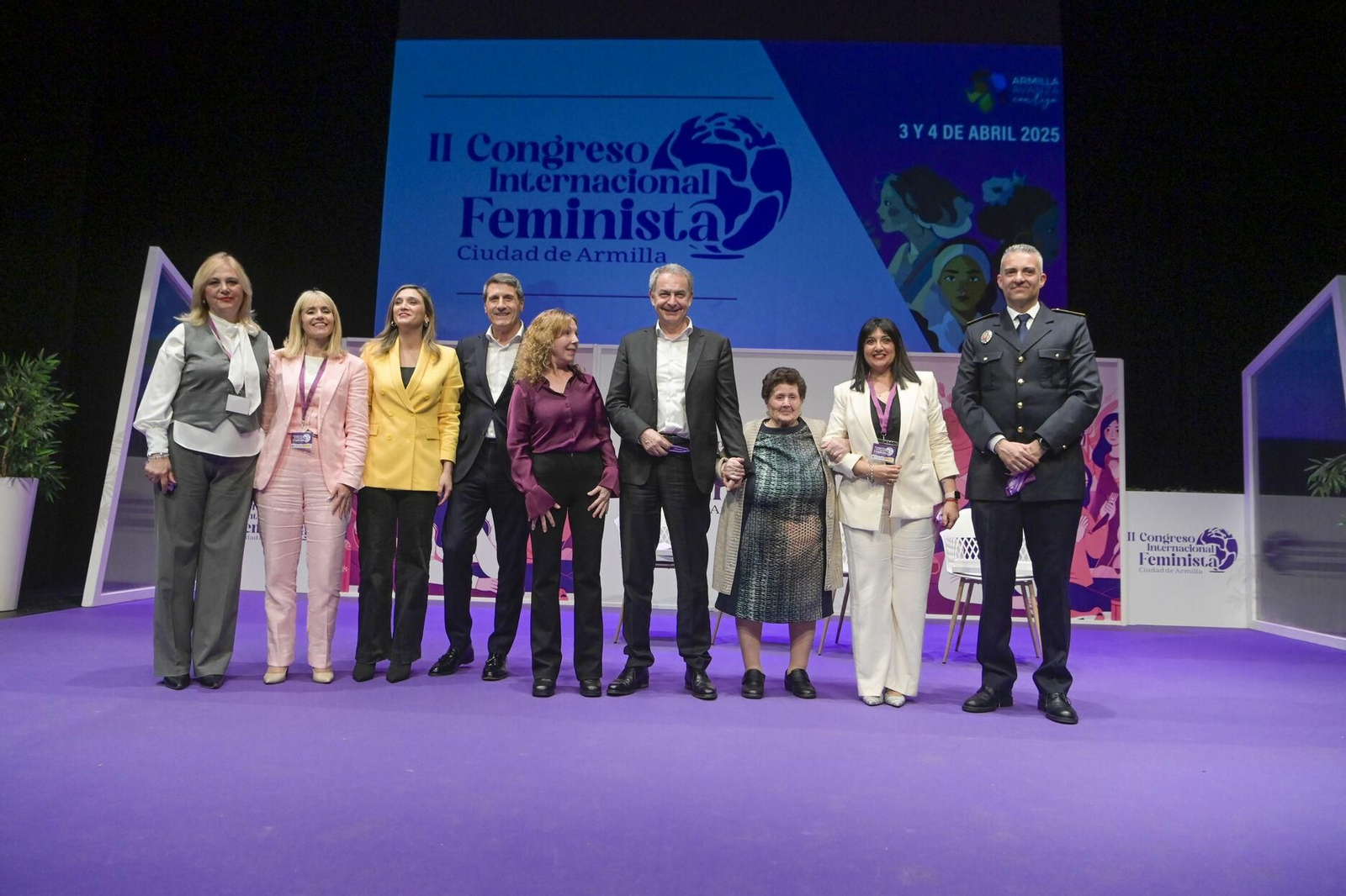 Las mejores imágenes del II Congreso Internacional Feminista Ciudad de Armilla