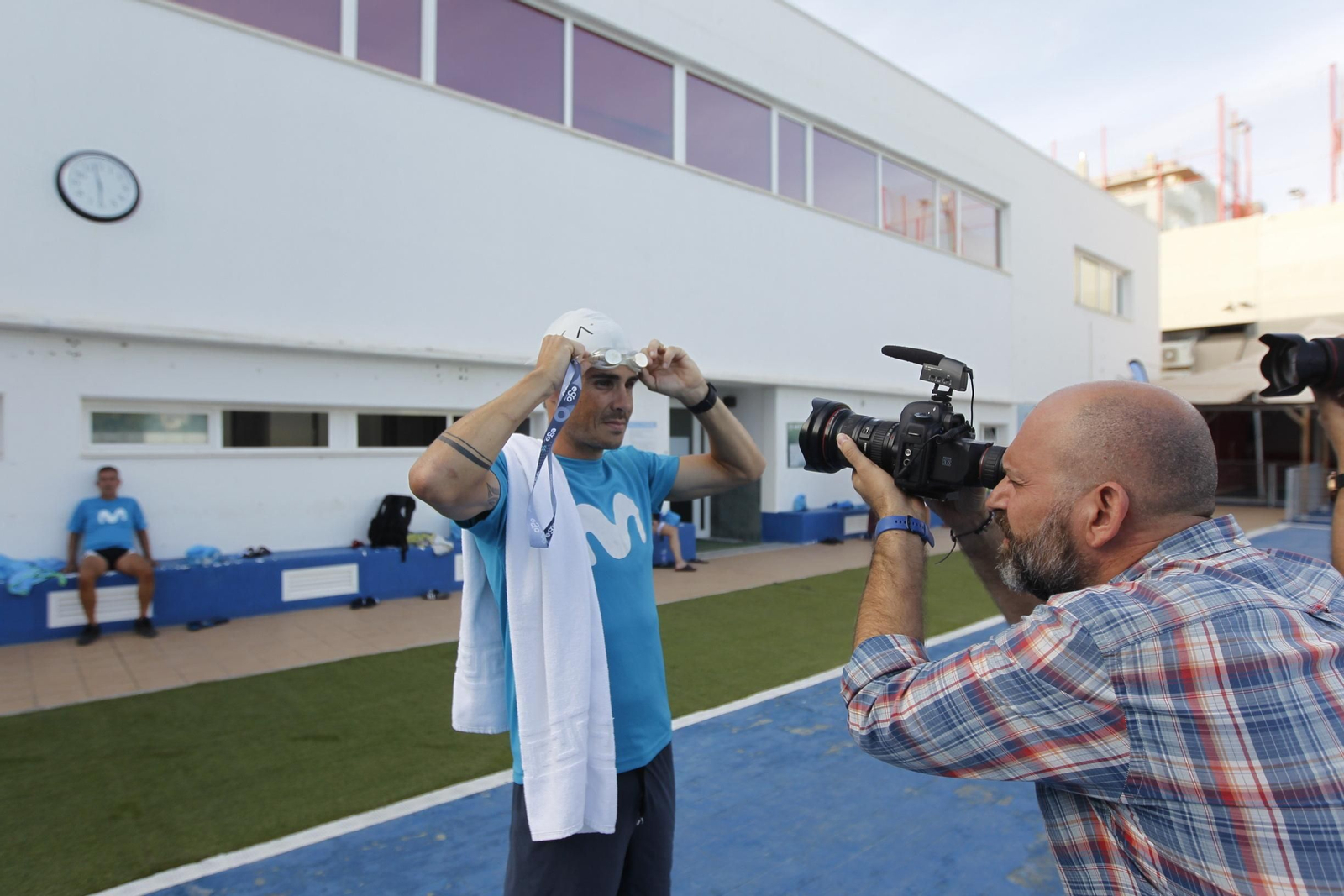 Fotogalería triatleta Javier Gómez Noya en Almería