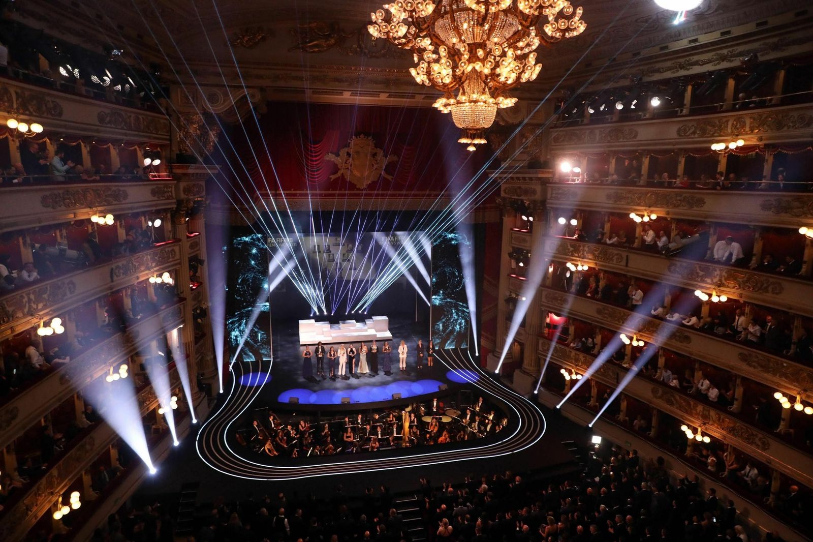 Las imágenes de la gala de los premios The Best